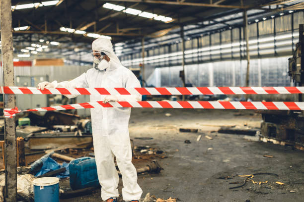 Professional Biohazard technician working in Atwood, TN
